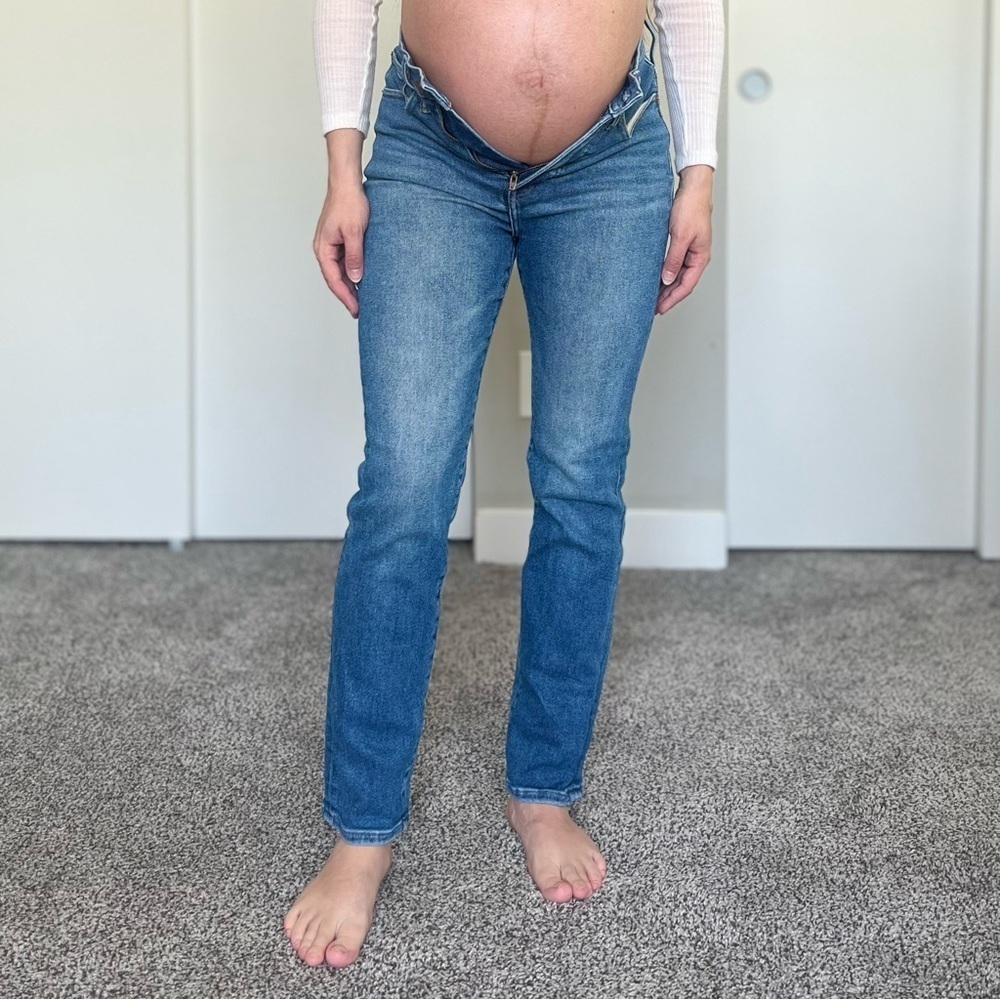 Madewell The Perfect Vintage Jean - Straight Leg - Medium Blue Wash - Size 26